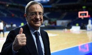 Avrupa Süper Ligi ve Real Madrid Başkanı Florentino Perez